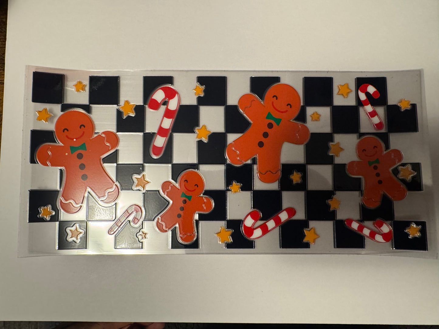Gingerbread Decal