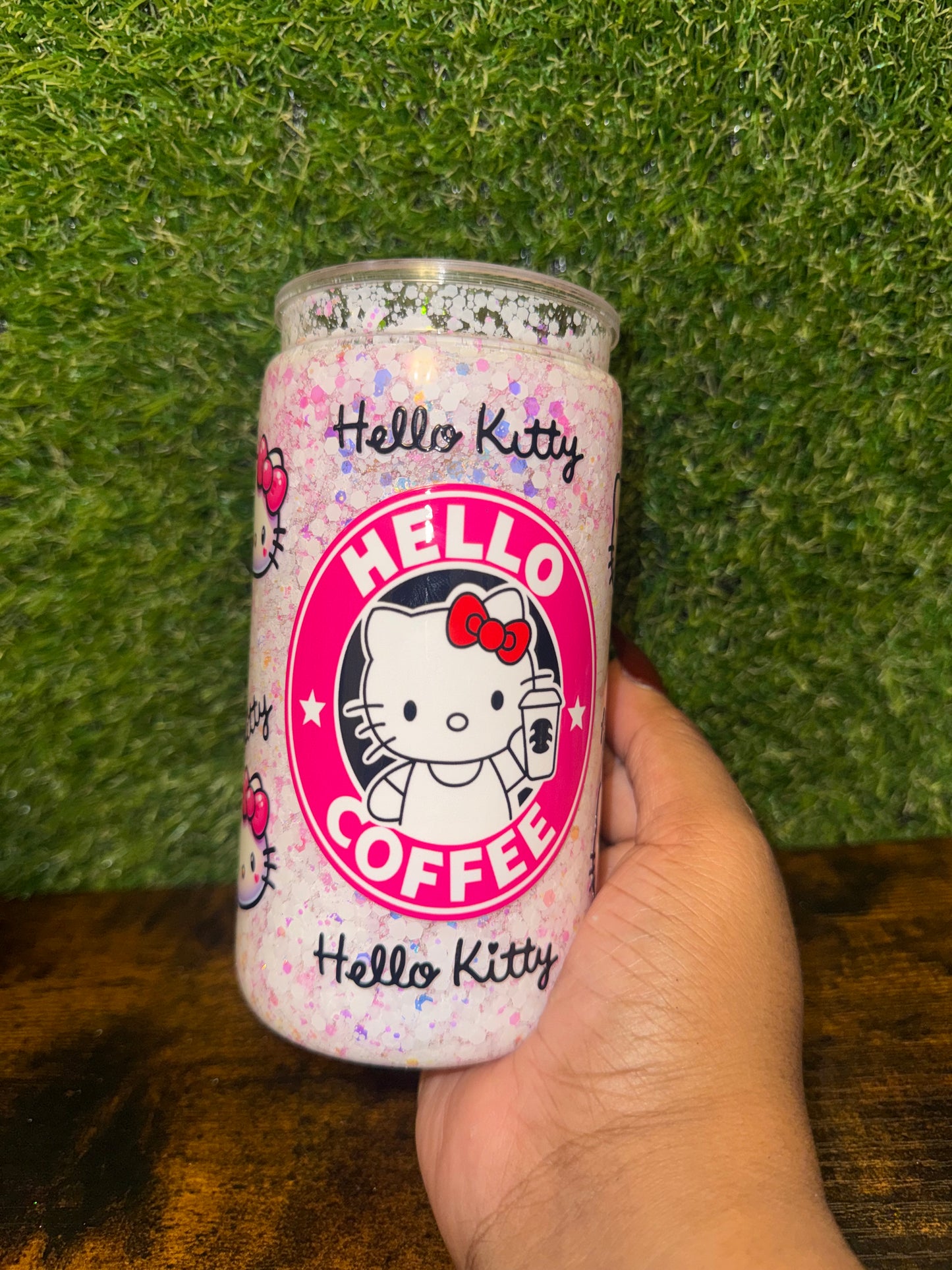 16oz HK SnowGlobe Tumbler