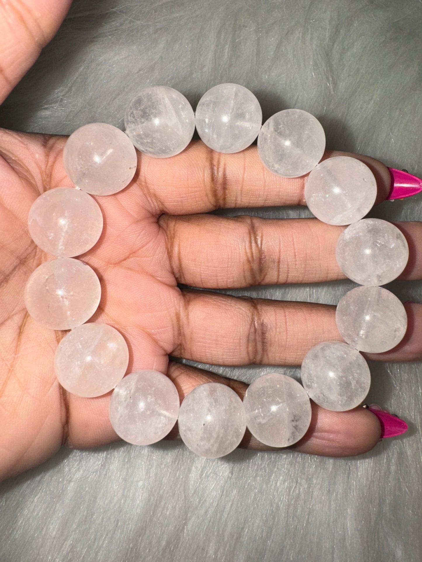 Clear Quartz Bracelet 16mm