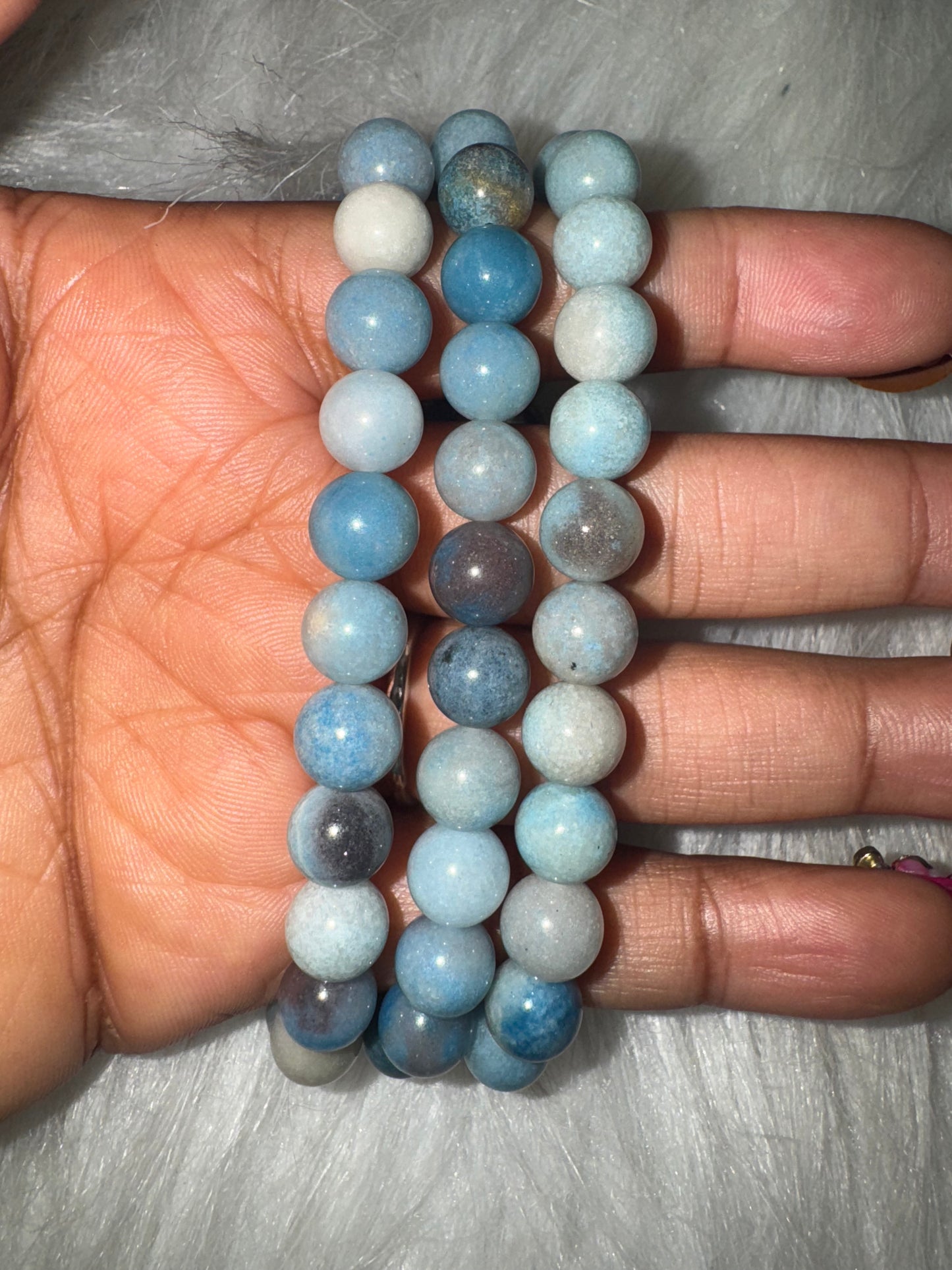 Blue Trolleite Bracelet