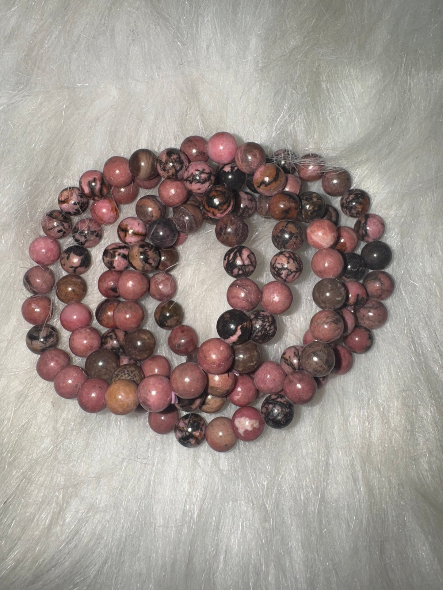 Rhodonite Bracelet 7mm