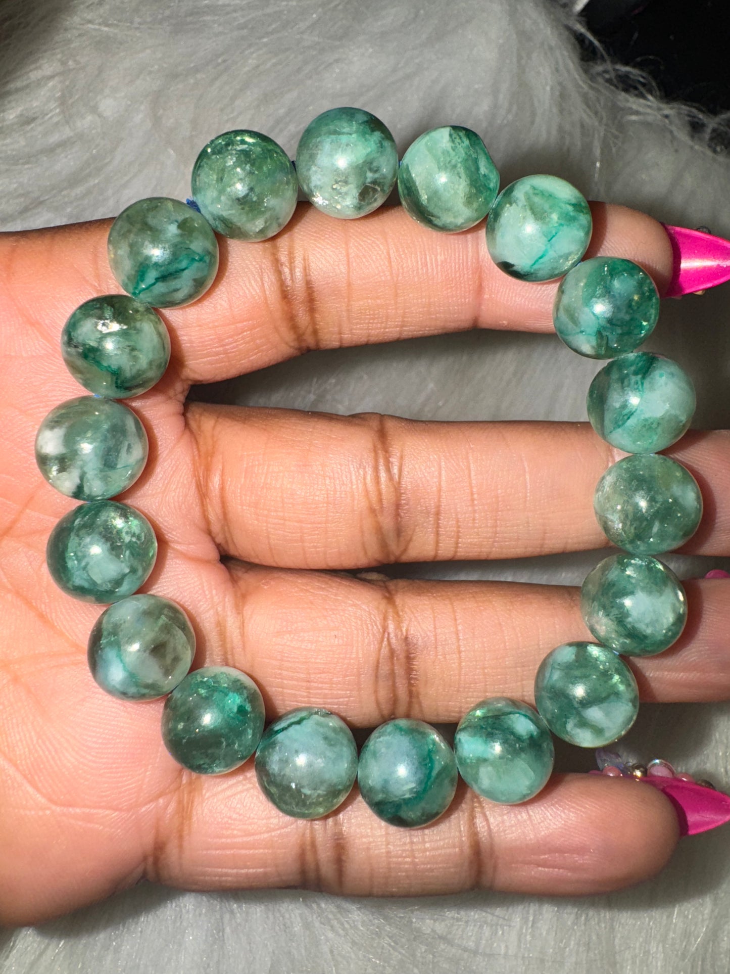 Emerald Bracelet 11mm
