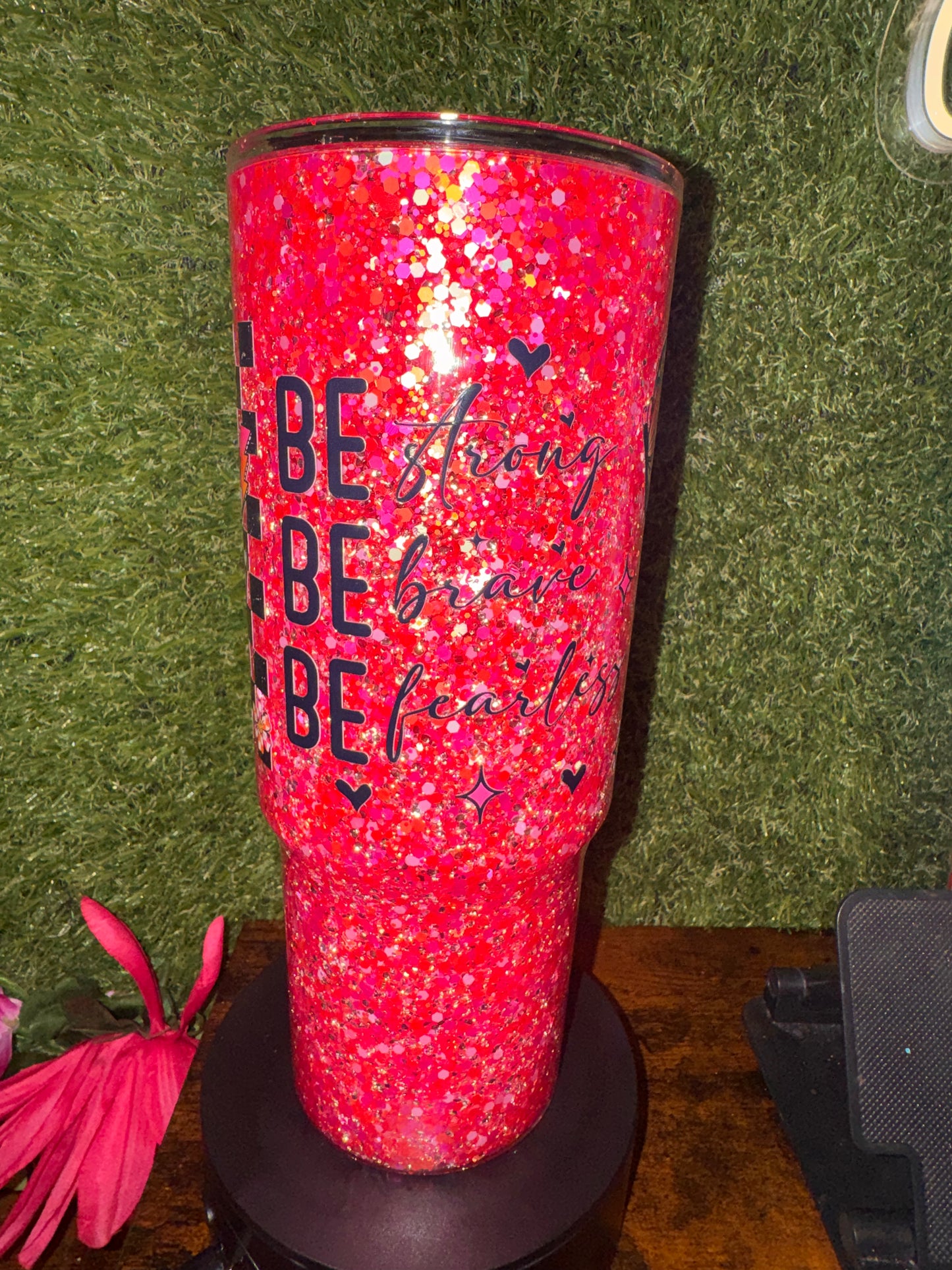 40oz Snowglobe Tumbler