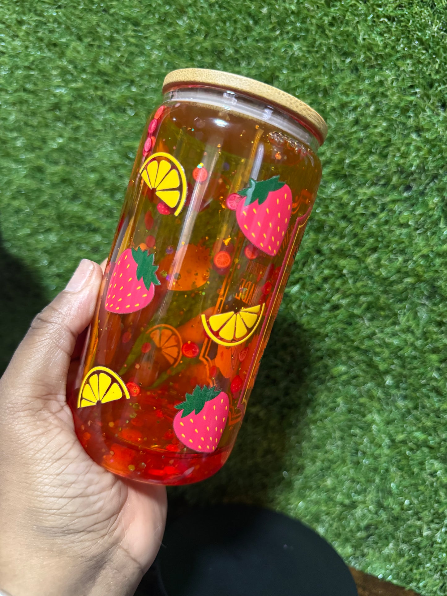 16oz Glass Tumbler