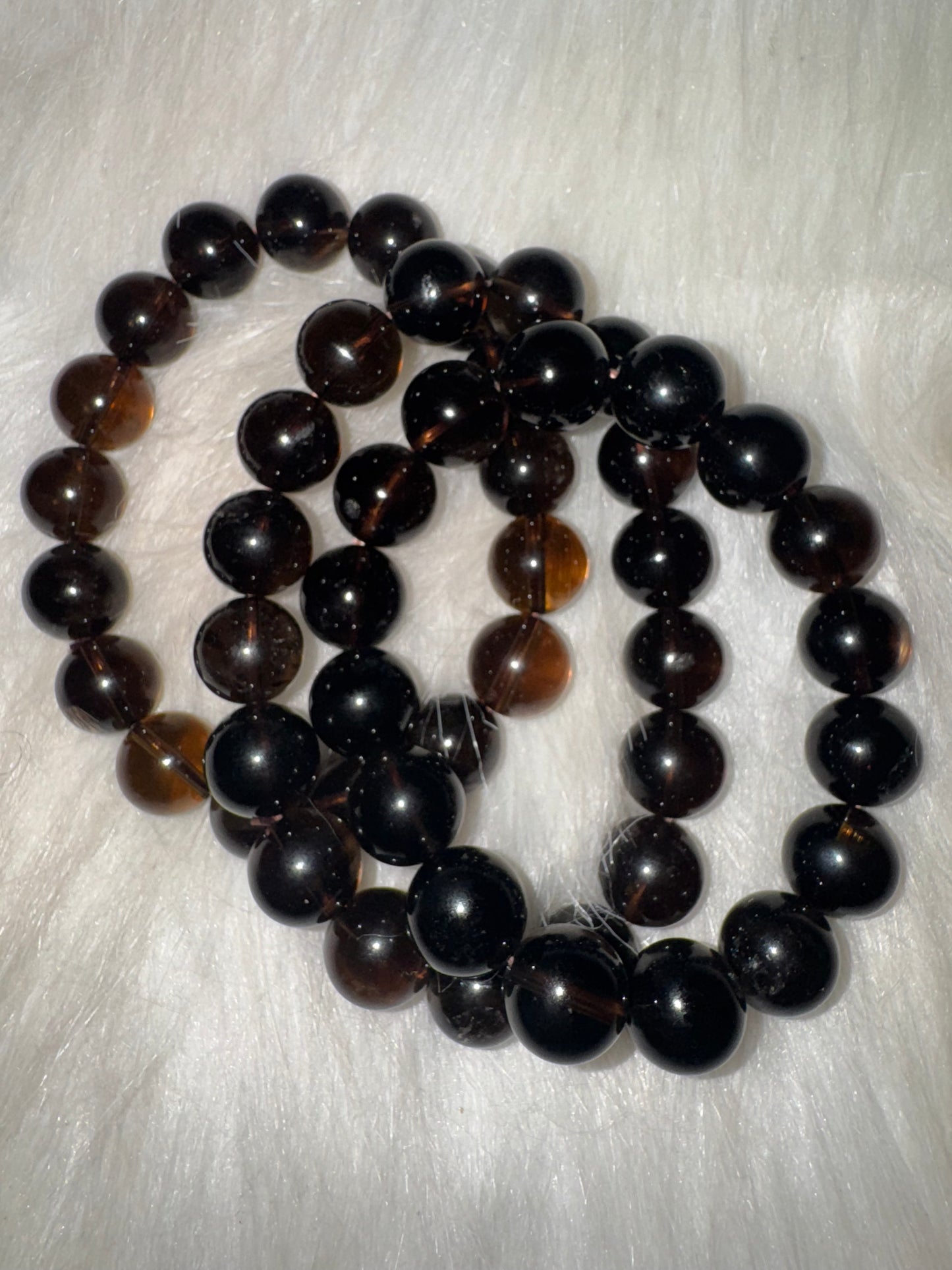 HQ Smoky Quartz Bracelet 12/13mm