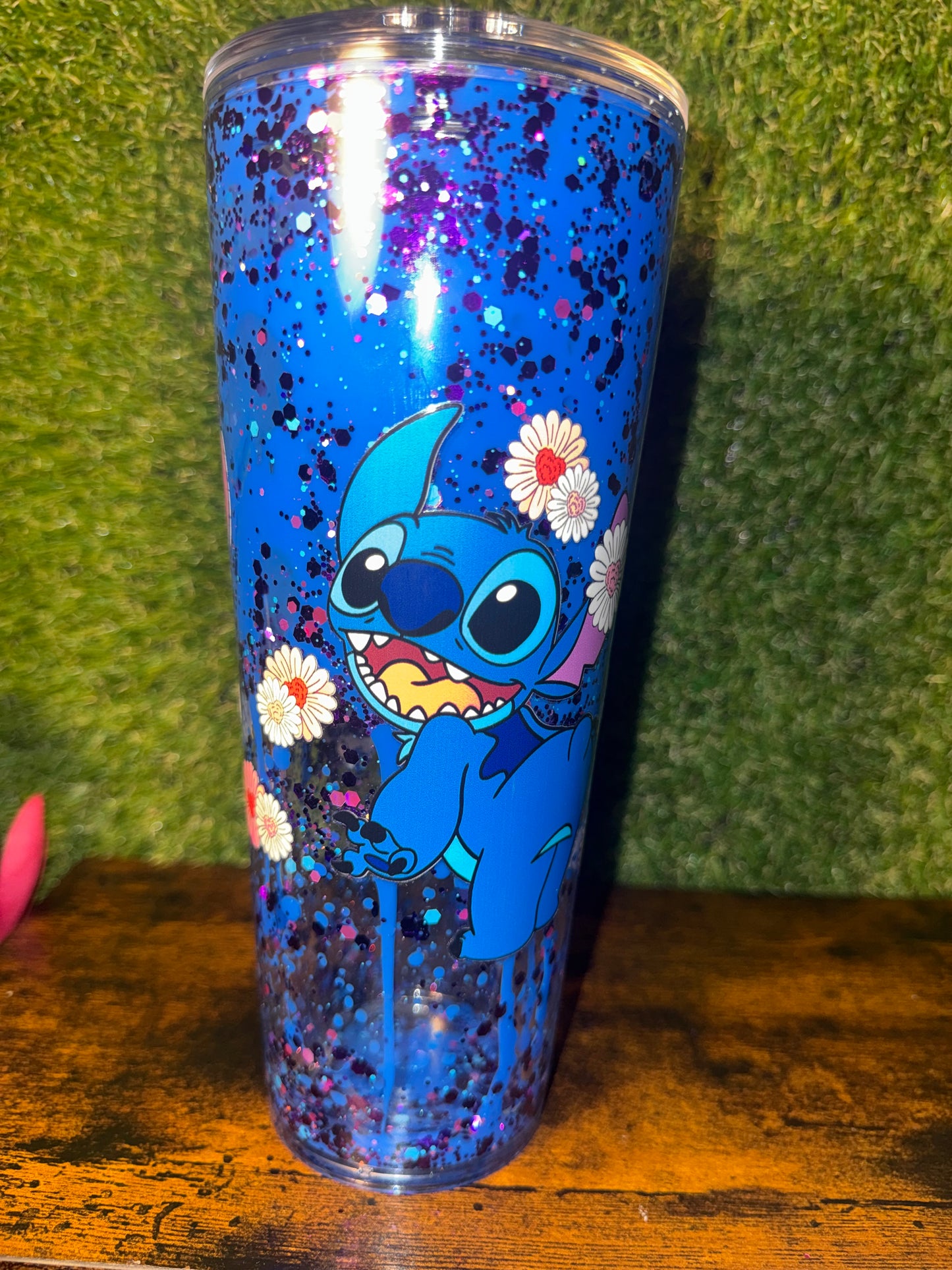 Stitch Lava Flow Tumbler