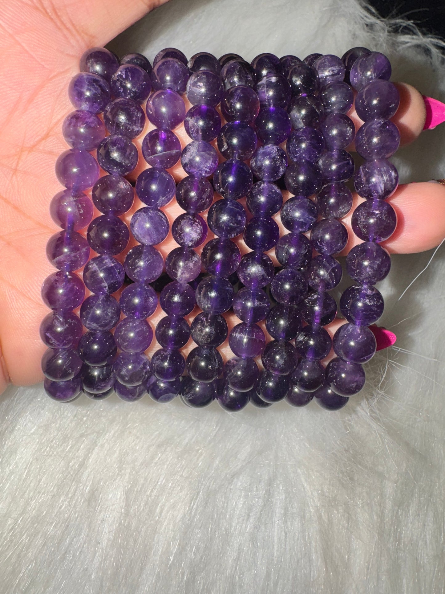 HQ Pure Dark Amethyst Bracelet