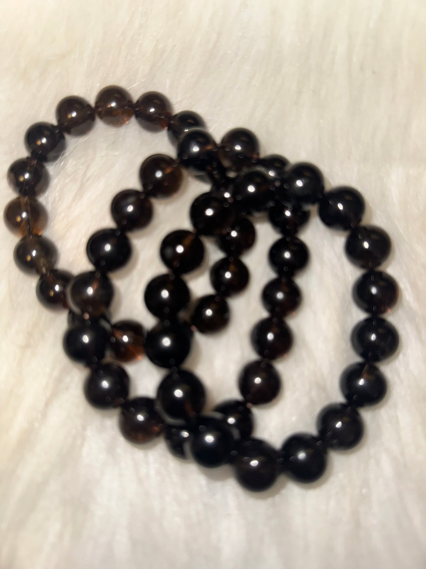 HQ Smoky Quartz Bracelet 12/13mm