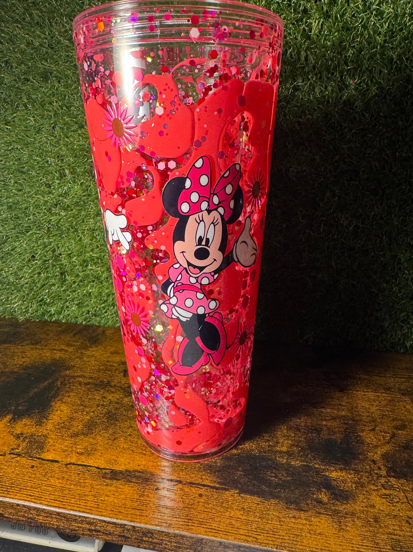 24 oz Minnie Lava Snow Tumbler