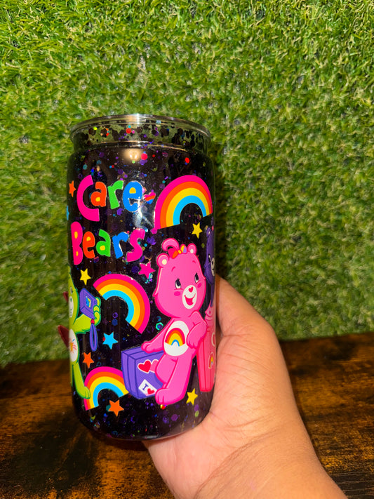 16oz Bears Snow Globe Tumbler