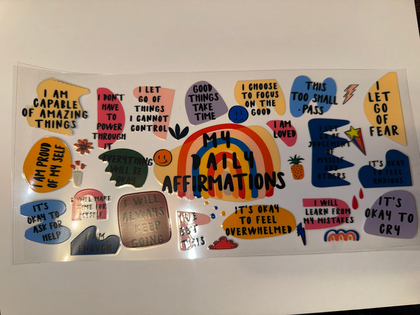 Affirmation Decal