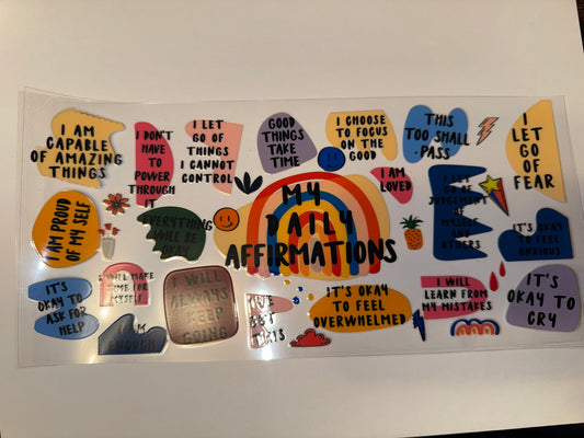Affirmation Decal