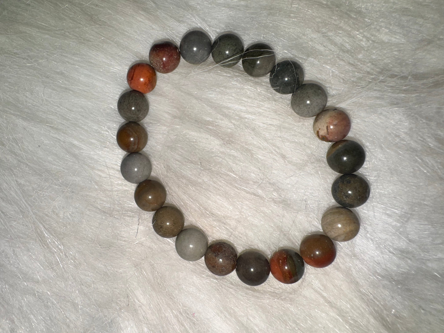 African Blood Stone Bracelet 8mm