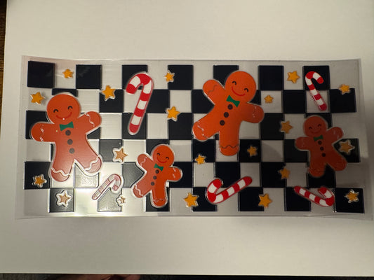 Gingerbread Decal