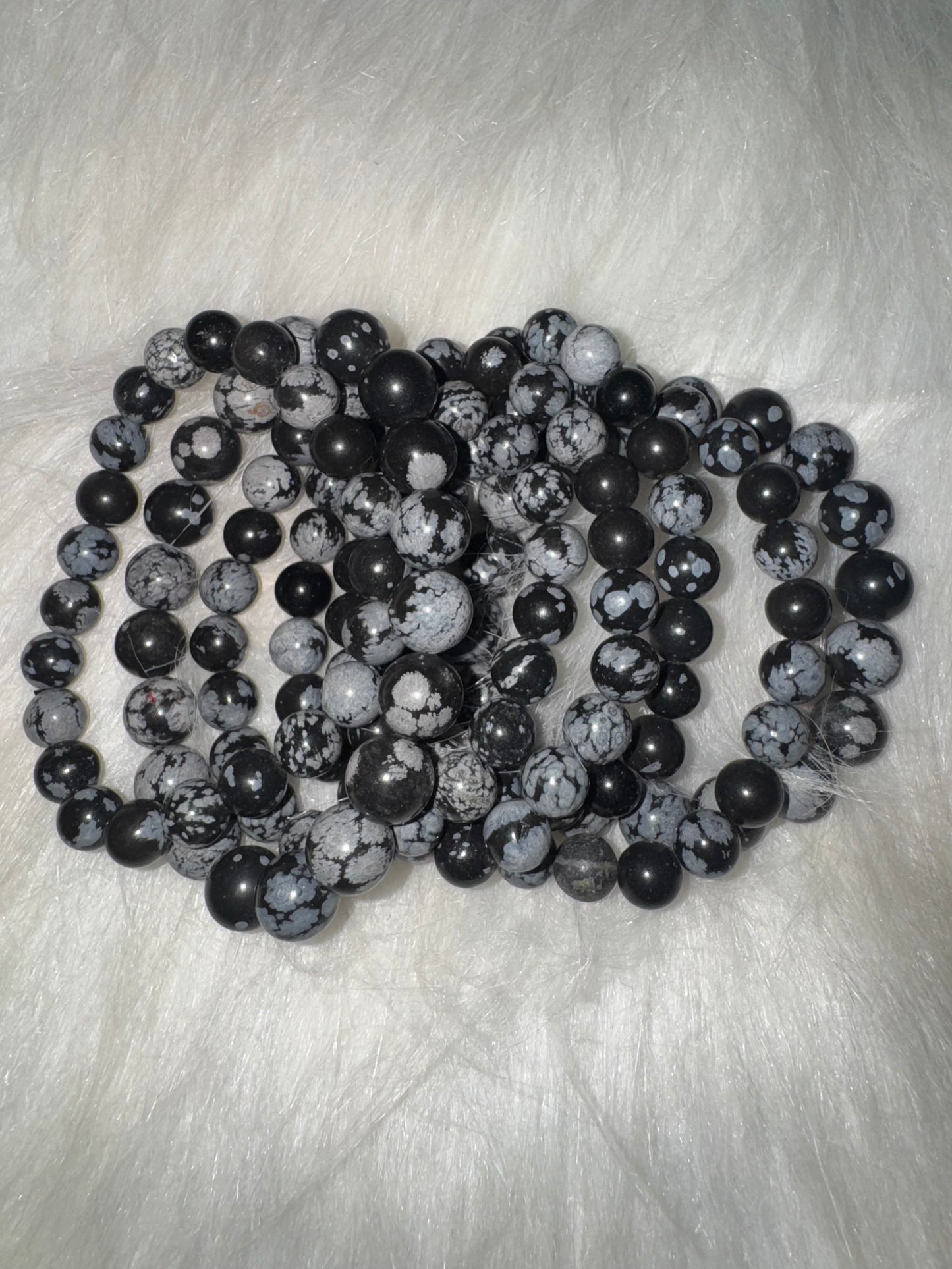Snowflake Obsidian 8/10mm