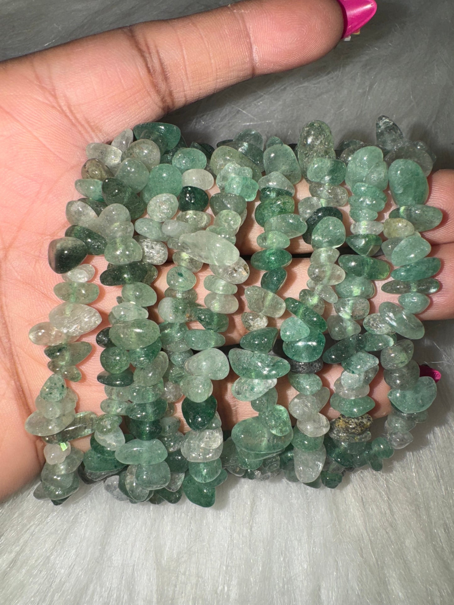 Crystal Chips Bracelets