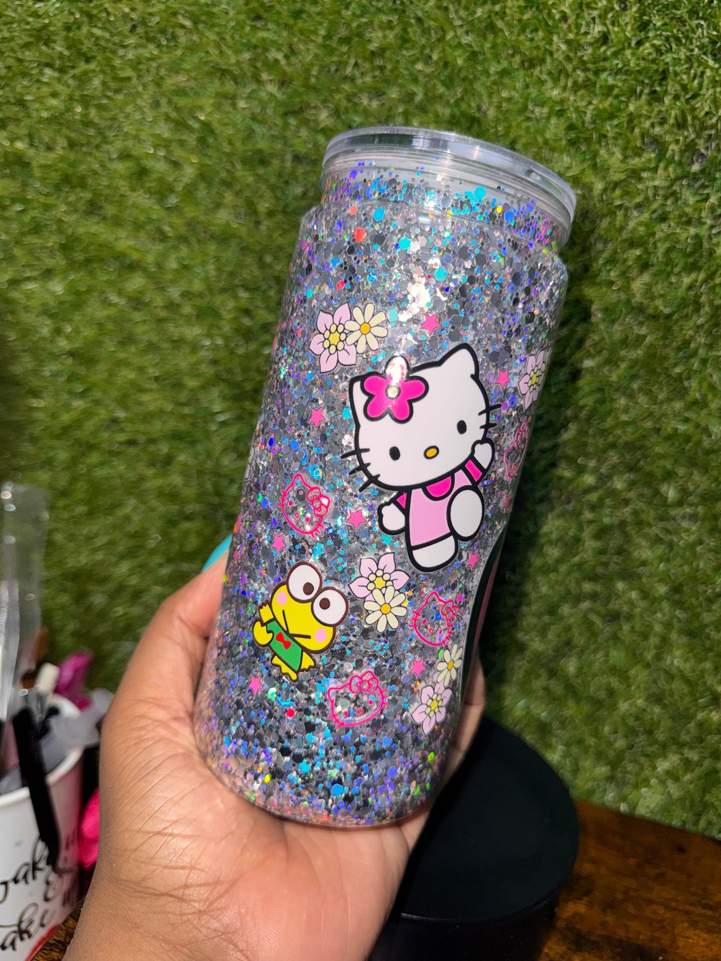 20oz HK Snowglobe Tumbler