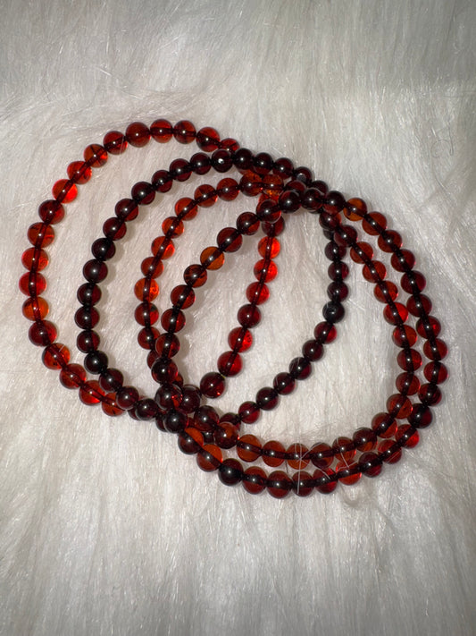 HQ Blood Amber Bracelet
