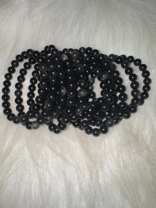 Rainbow Obsidian Bracelet 8mm