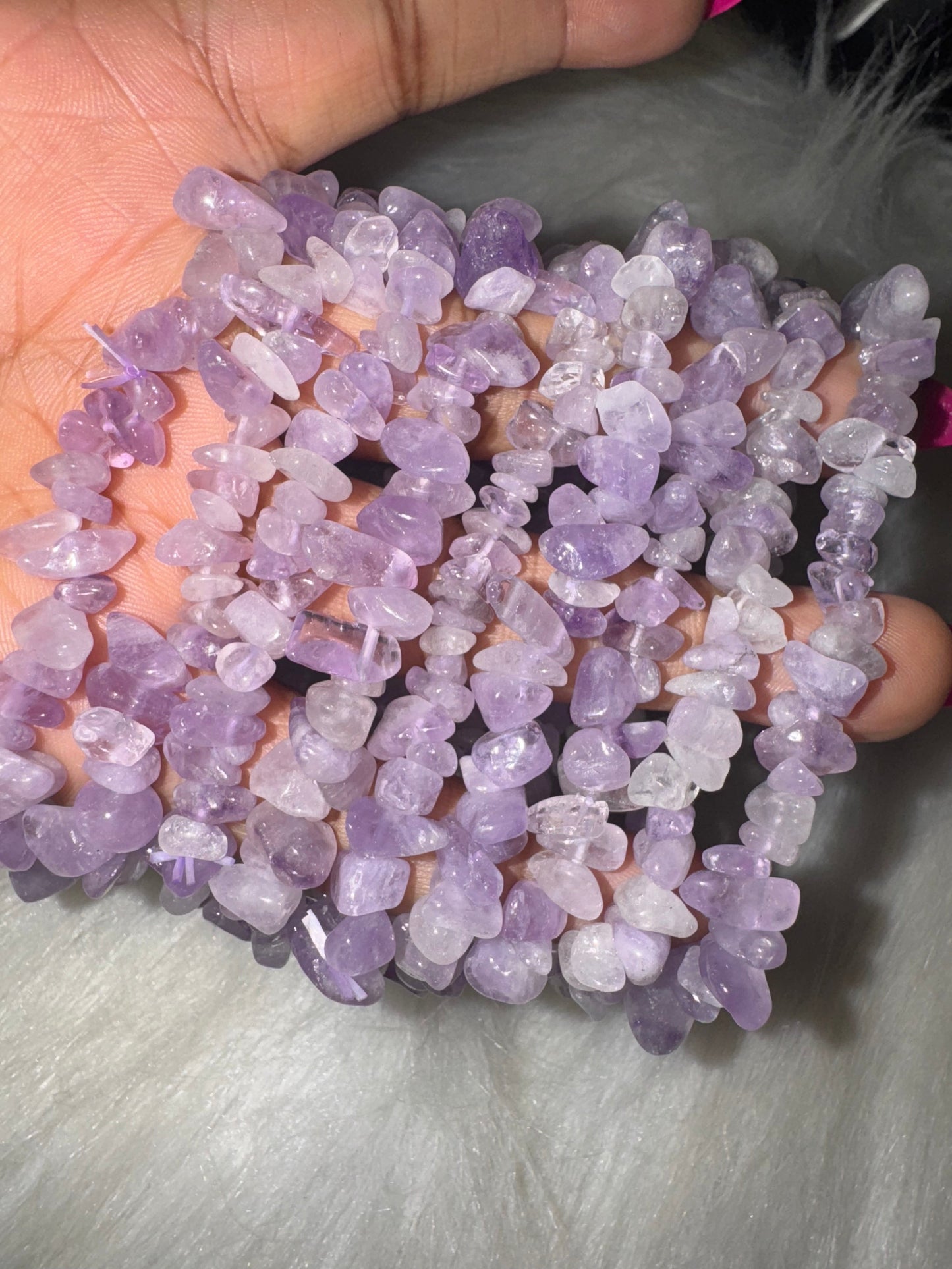 Crystal Chips Bracelets