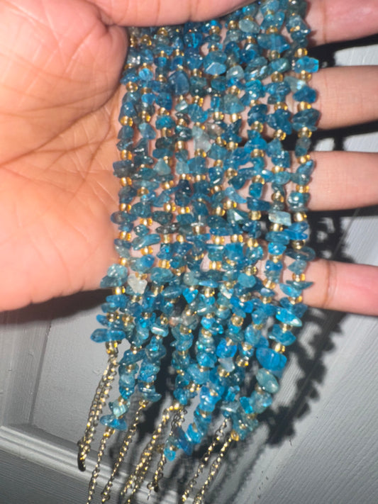 Blue Apatite Bracelet