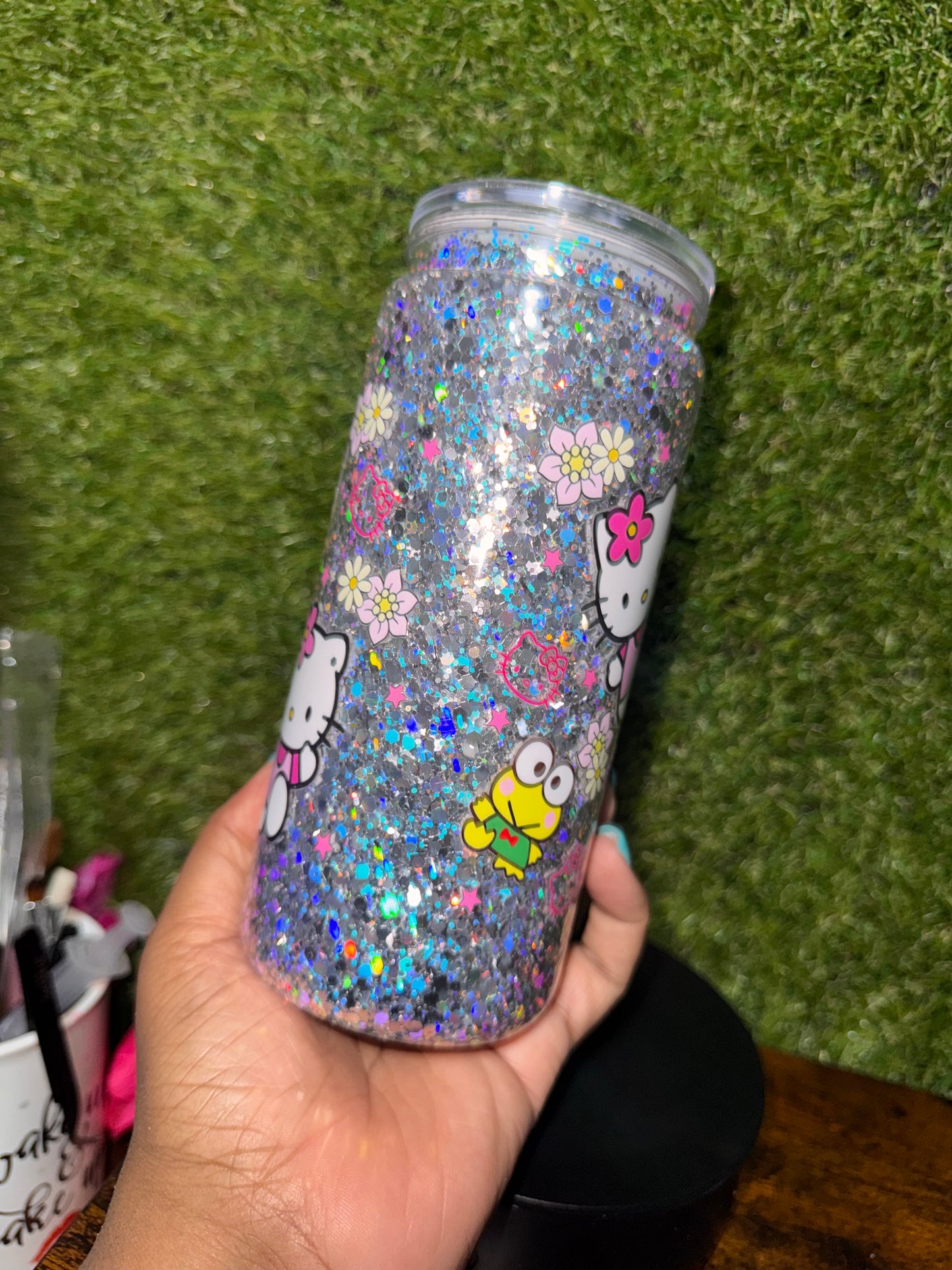 20oz HK Snowglobe Tumbler