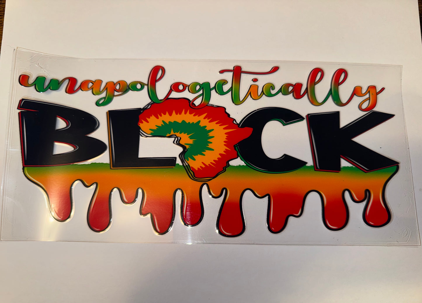 Unapologetically Black Decal