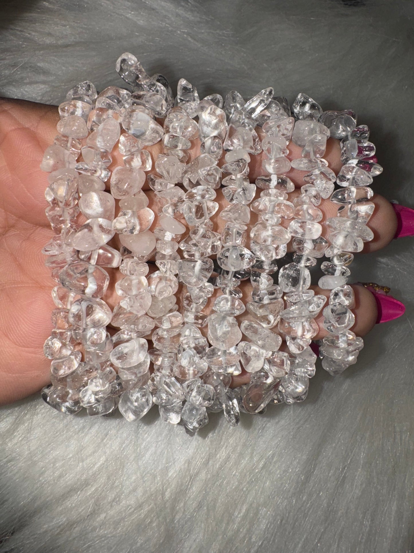 Crystal Chips Bracelets