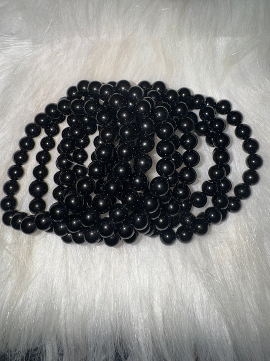 Black Obsidian Bracelet 8mm