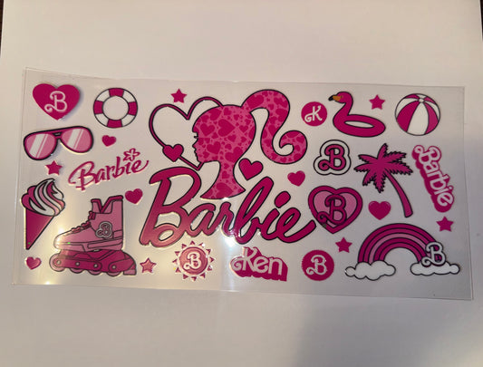 Barb decal