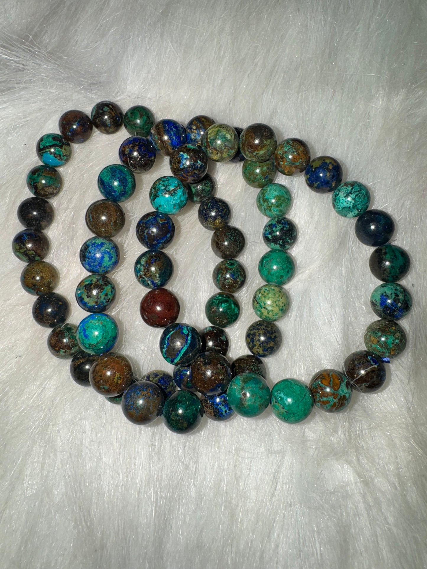 Azurite Bracelets 8/9mm