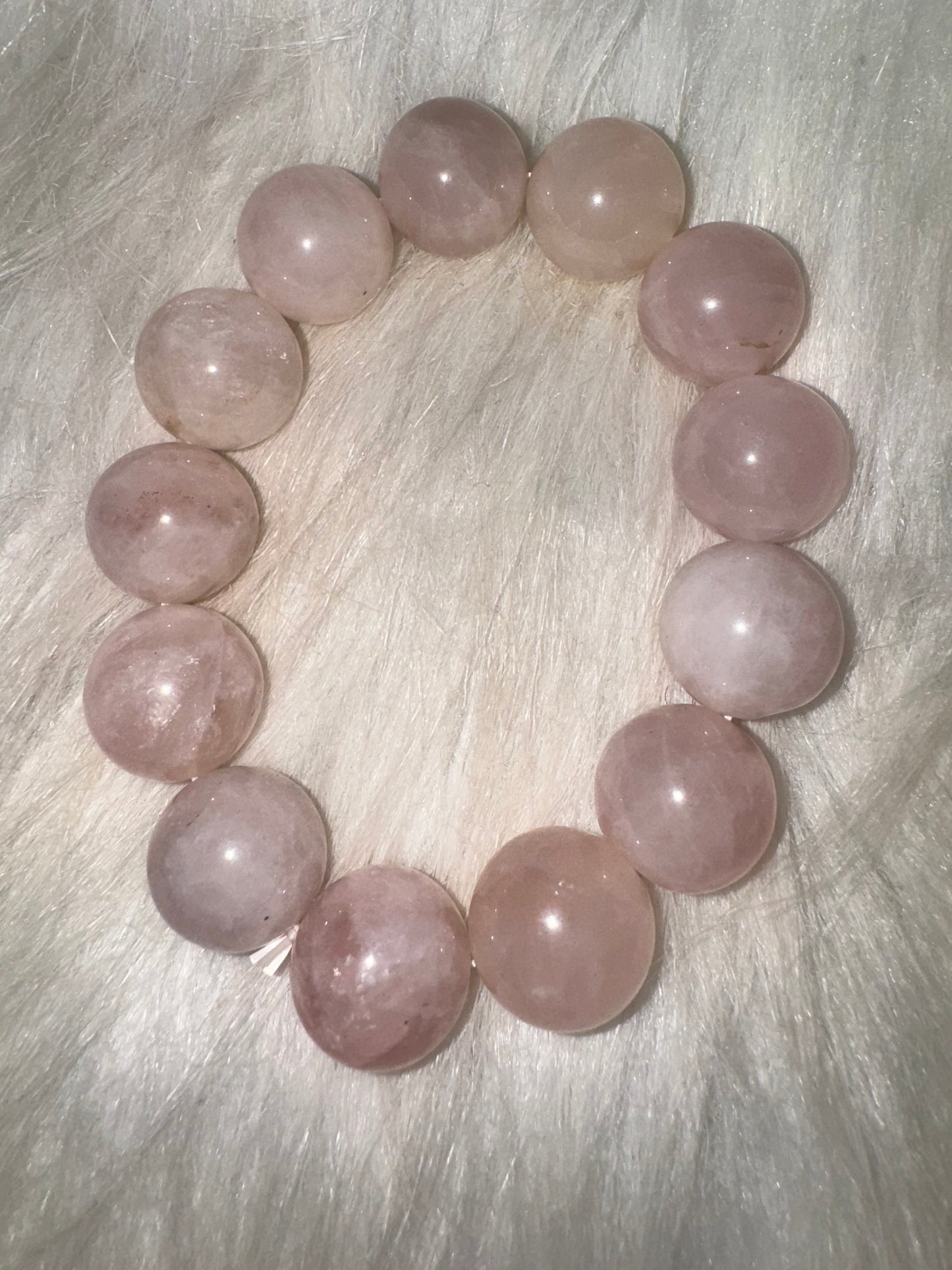 Rose Quartz Bracelet 17mm