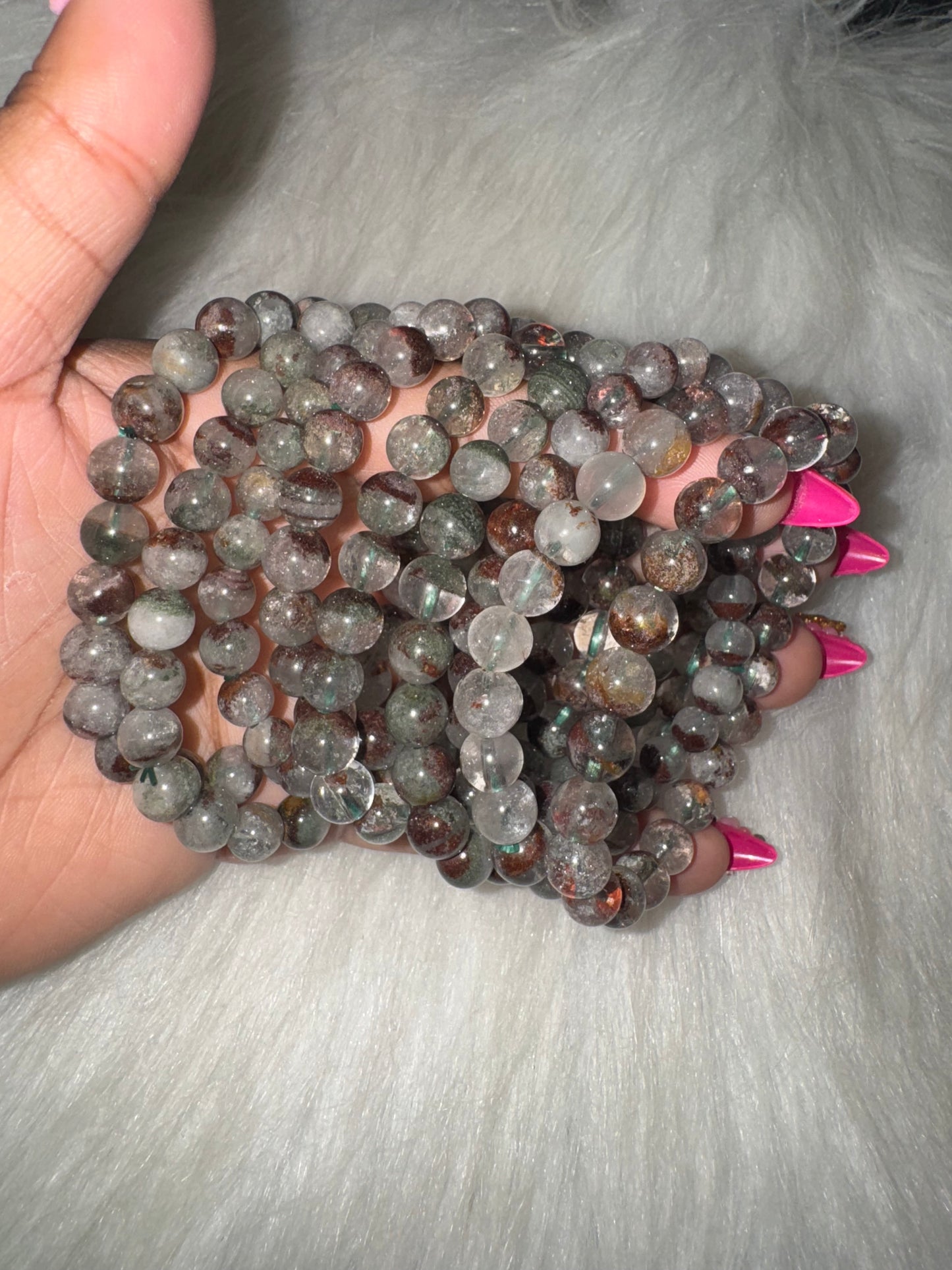 Garden Quartz Bracelet 7/8mm