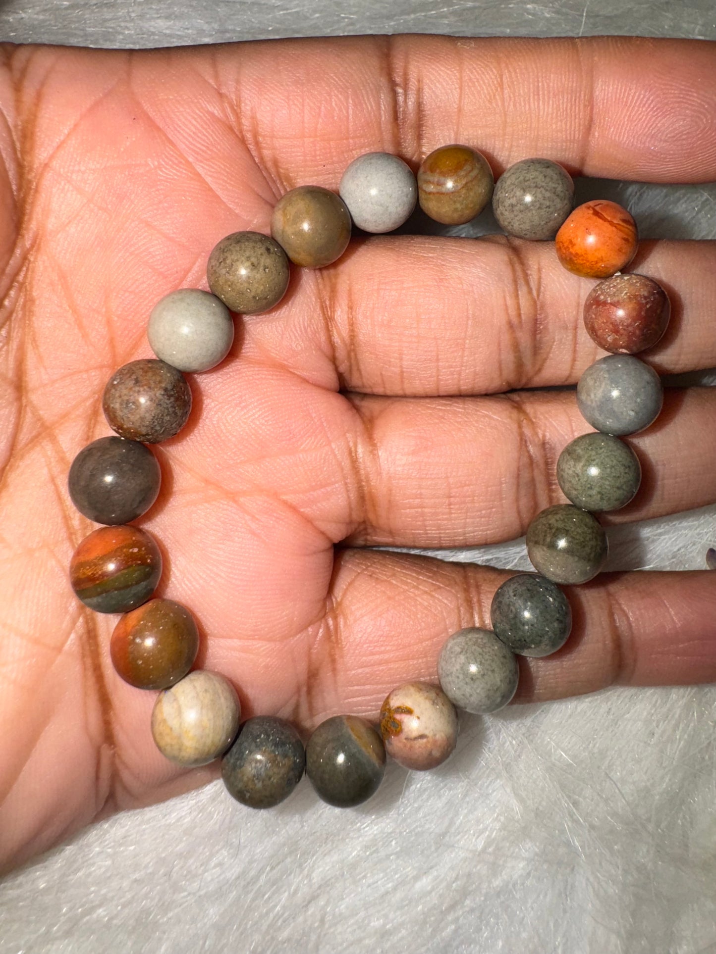 African Blood Stone Bracelet 8mm