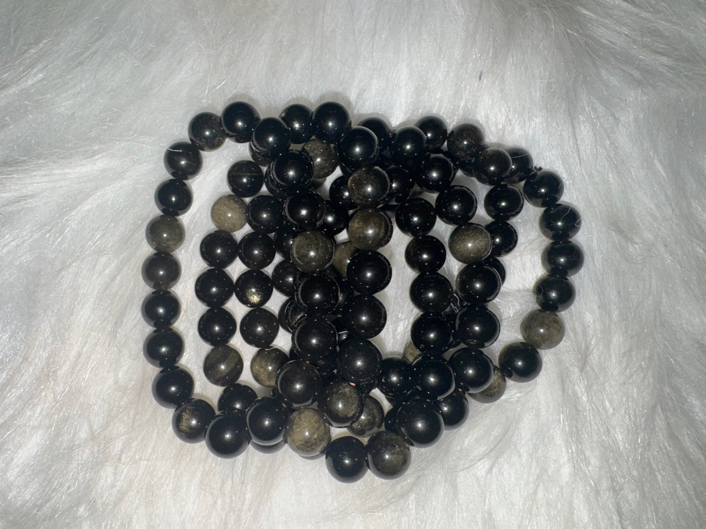 Golden Obsidian Bracelet
