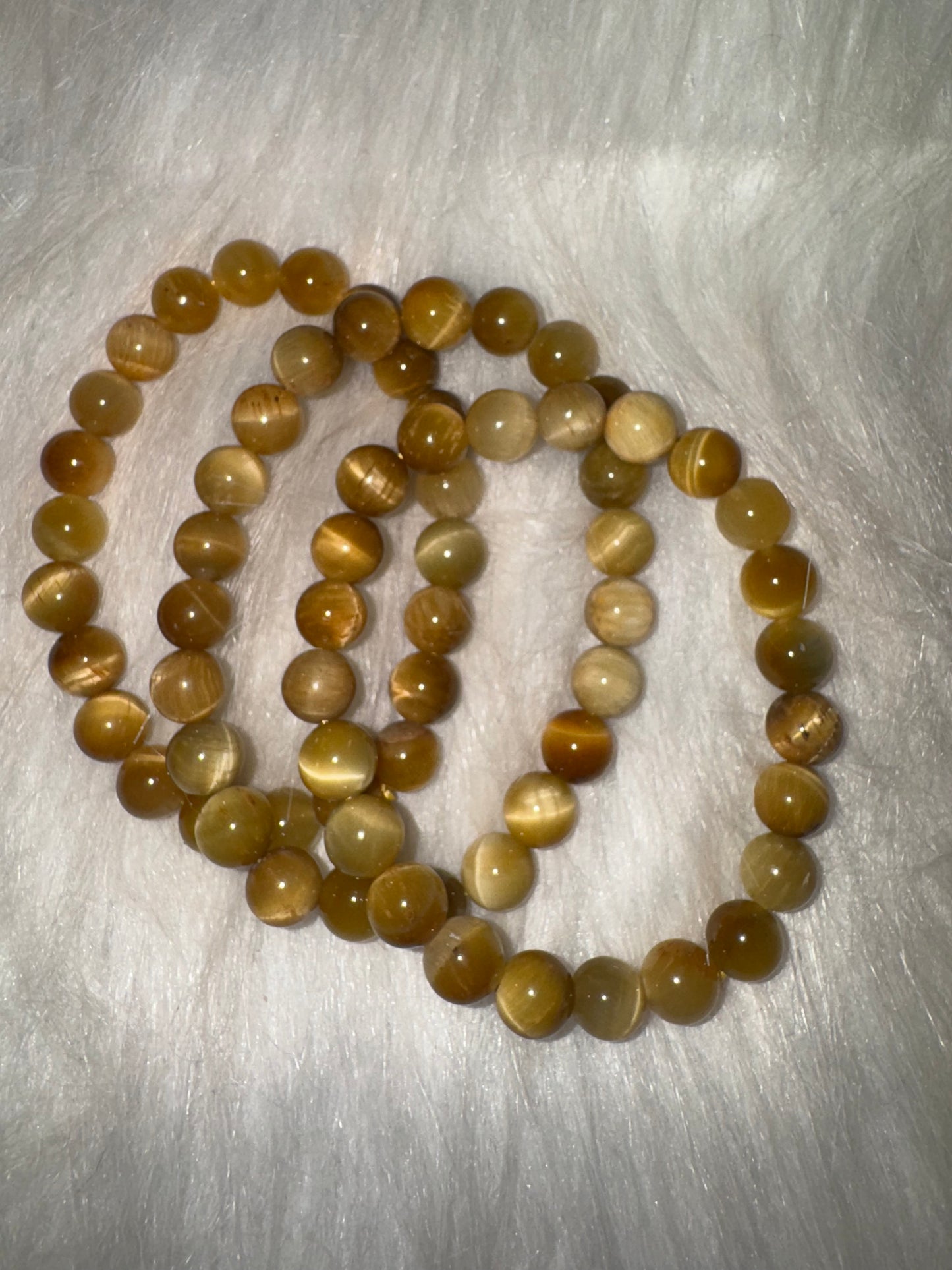 Golden Tigers Eye Bracelet 8mm