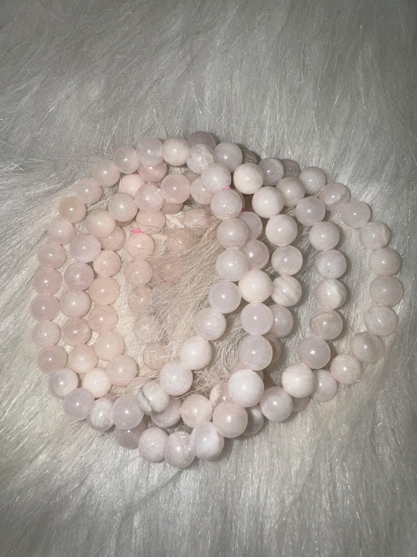 Pink Calcite Bracelets 8mm
