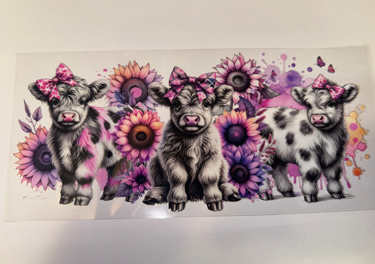 Cow decal