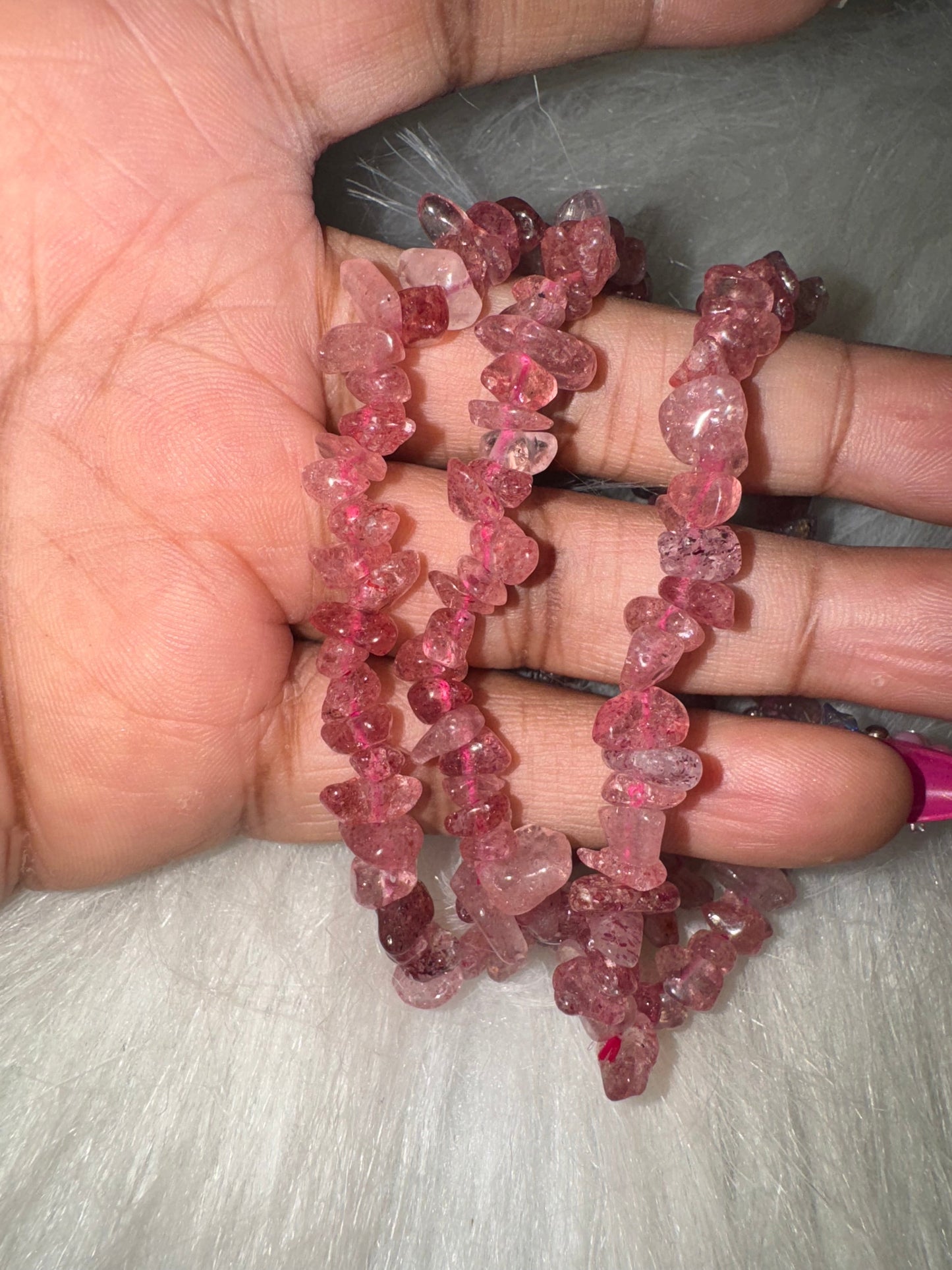 Crystal Chips Bracelets