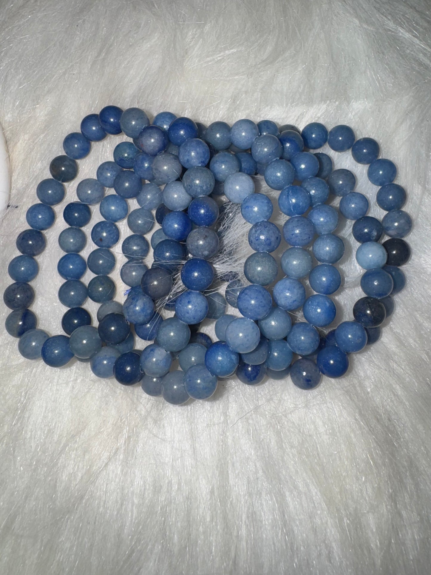 Blue Aventurine Bracelet 8/9mm