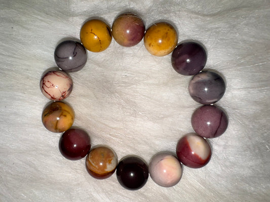 Mookaite Bracelet 14mm