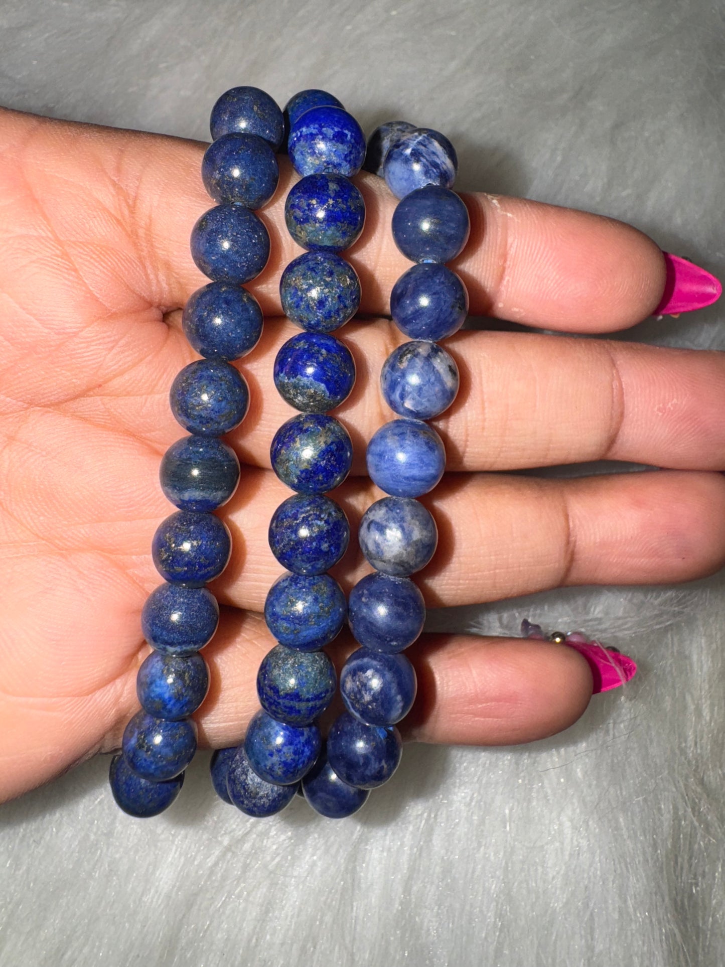 Lapis Lazuli Bracelet 8mm