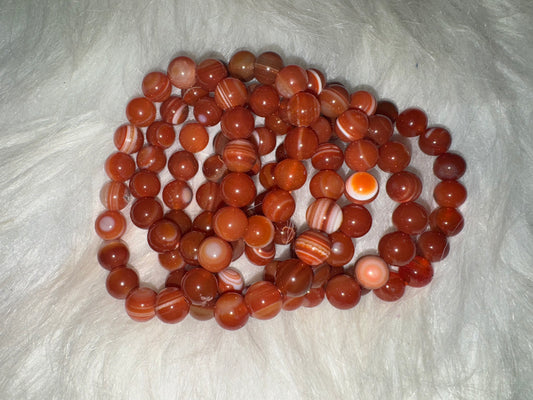 Carnelian Crystal Bracelet
