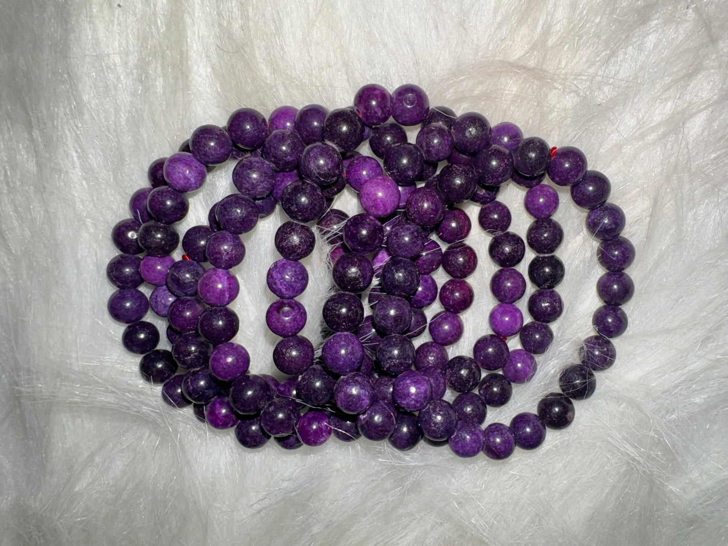 Purple Jade Bracelet 8mm