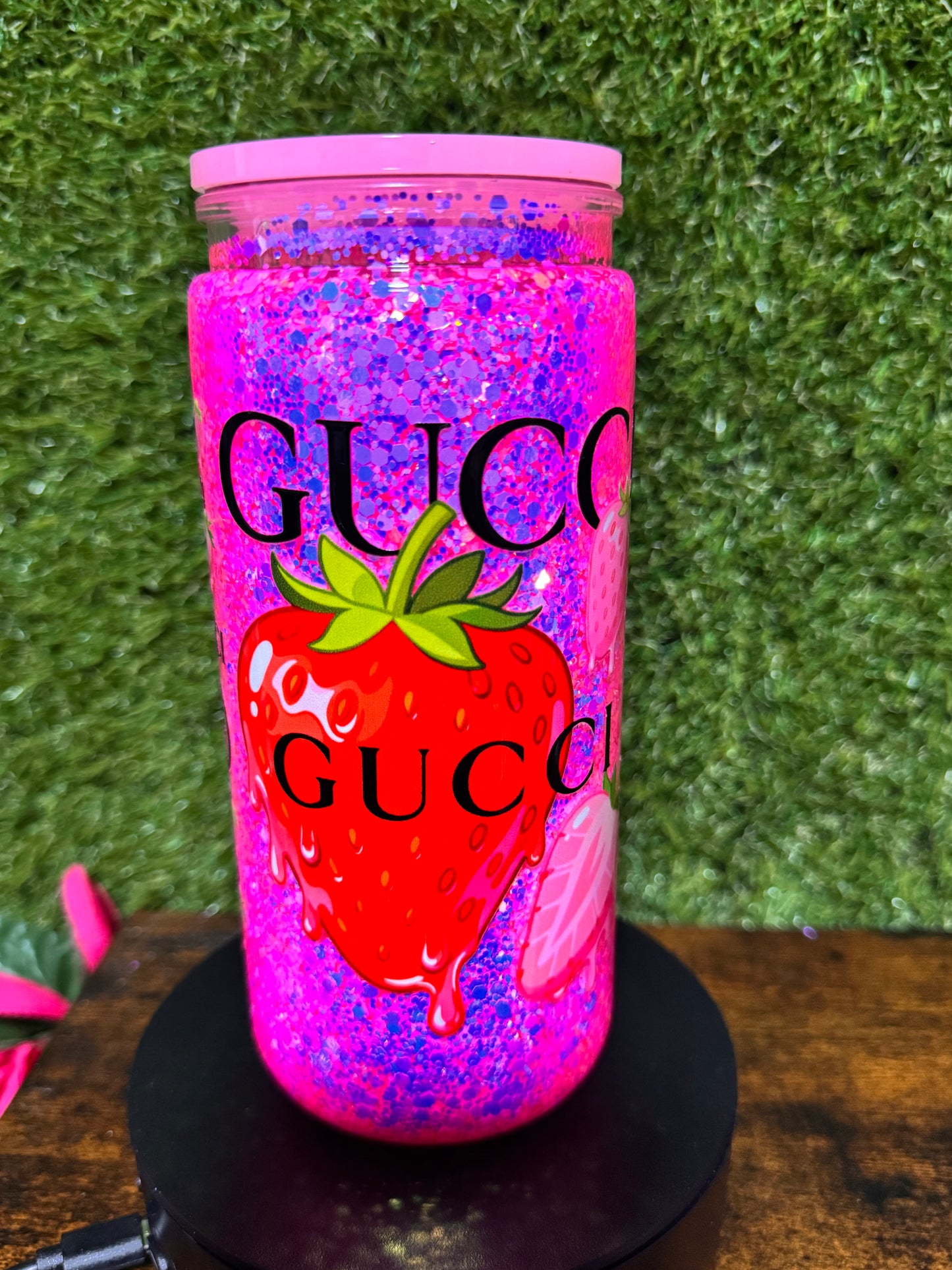 20oz Lux Snow Globe Tumbler