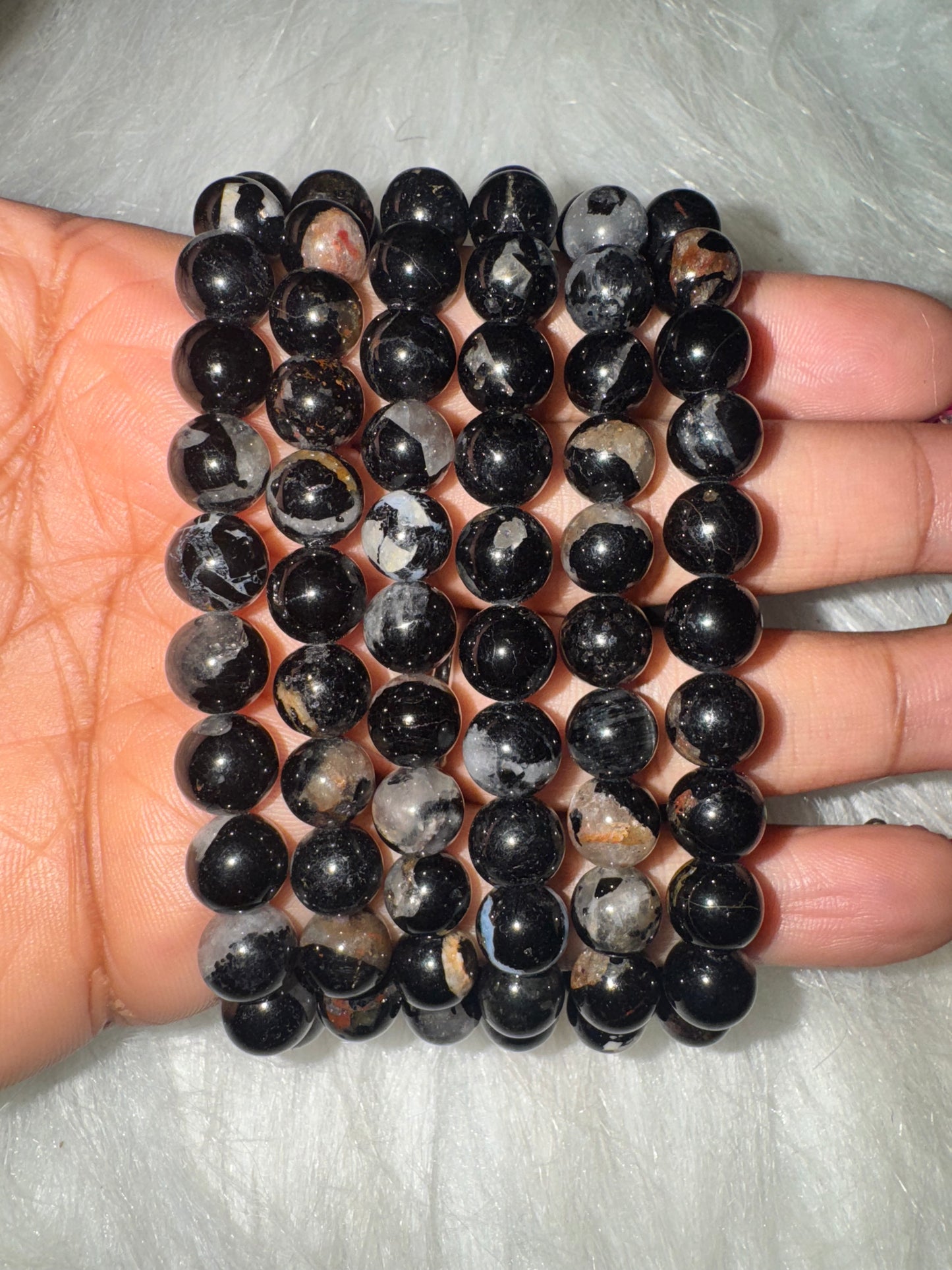 Black Tourmaline Bracelet 8mm