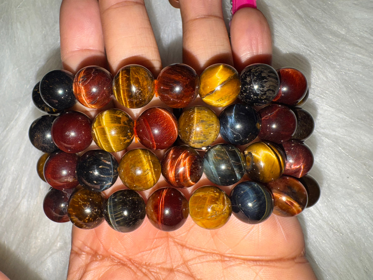 Rainbow Tigers Eye Bracelet