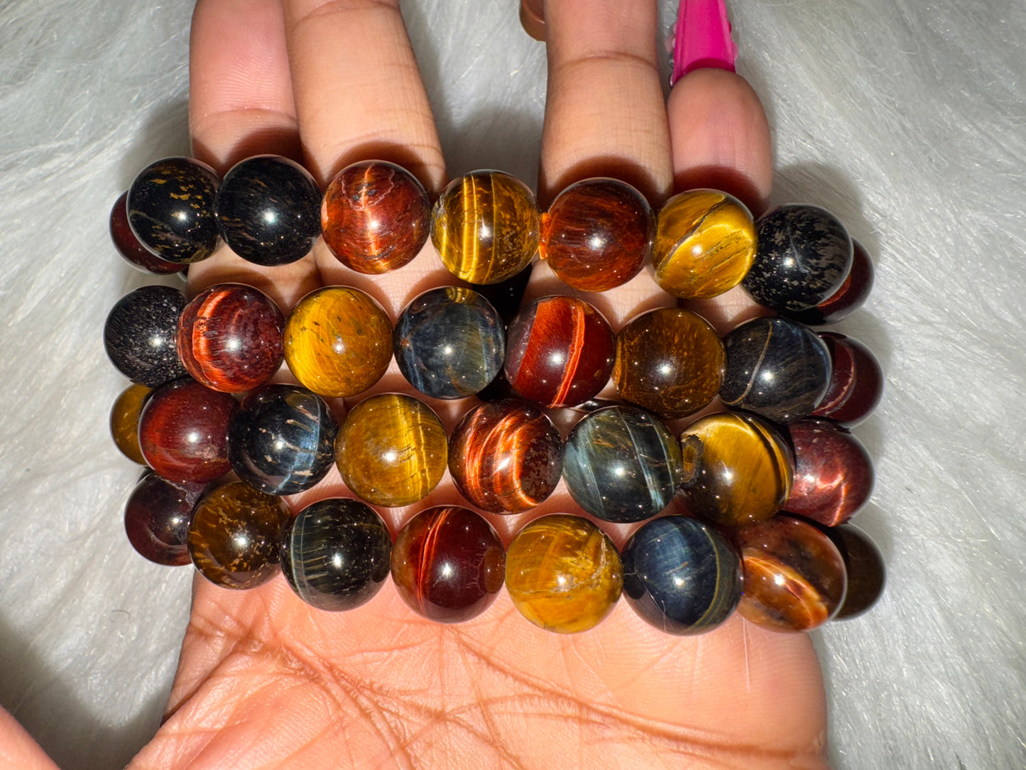 Rainbow Tigers Eye Bracelet
