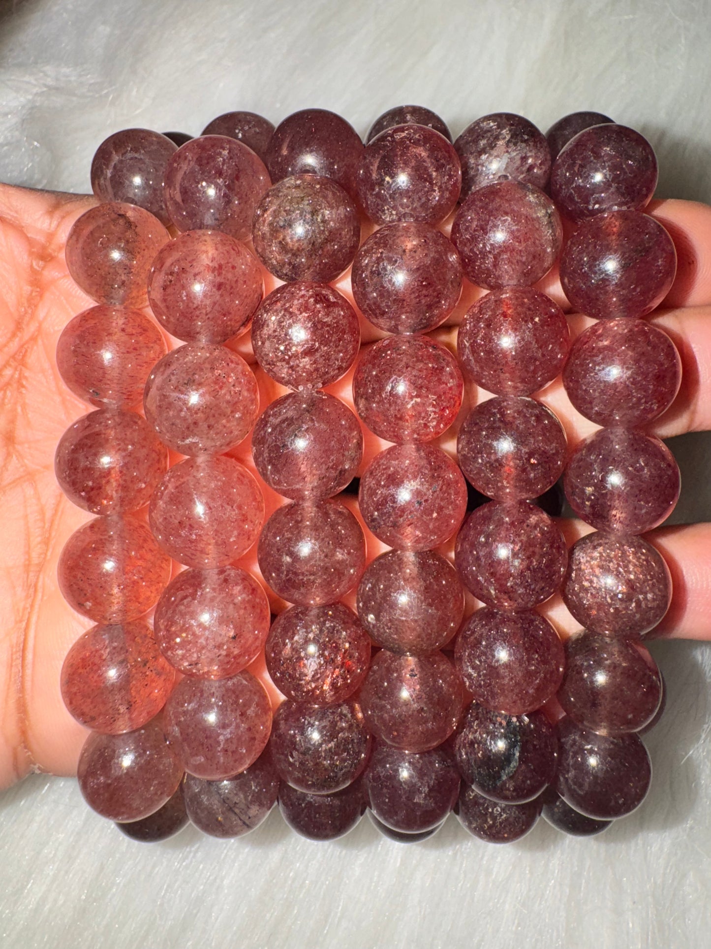 HQ Strawberry Quartz 12mm