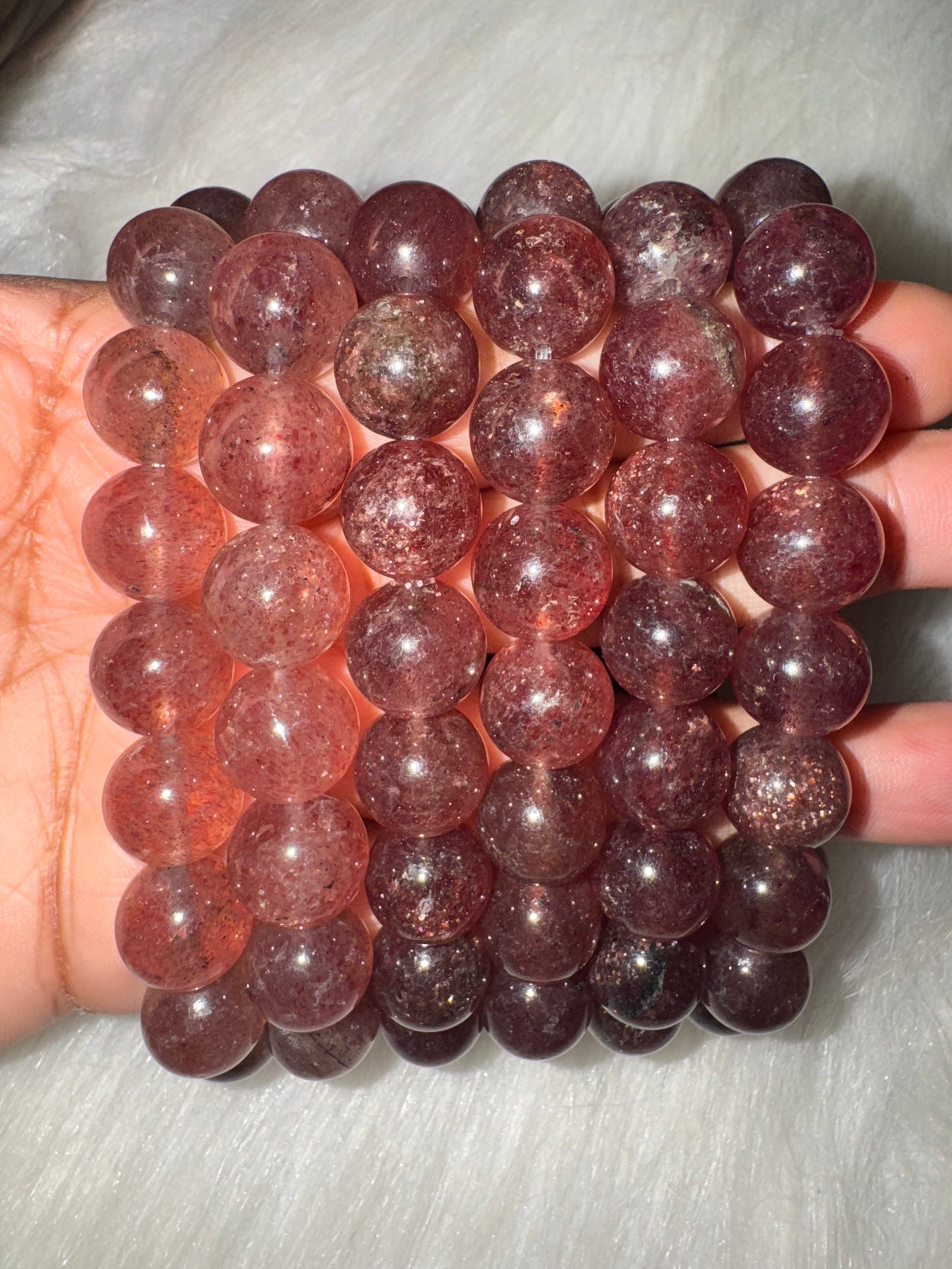 HQ Strawberry Quartz 12mm